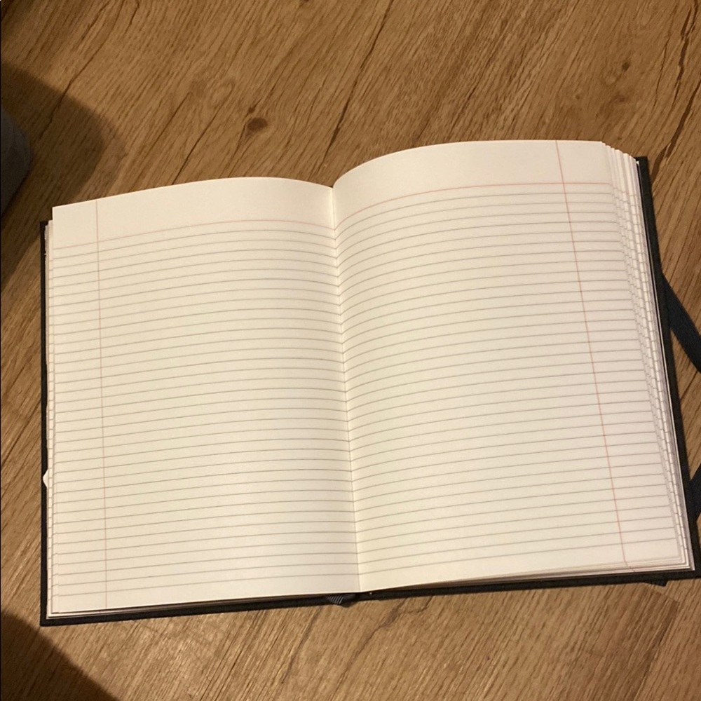 Elegant Dark Gray Notebook with Gold Accents - Picture 9 of 9